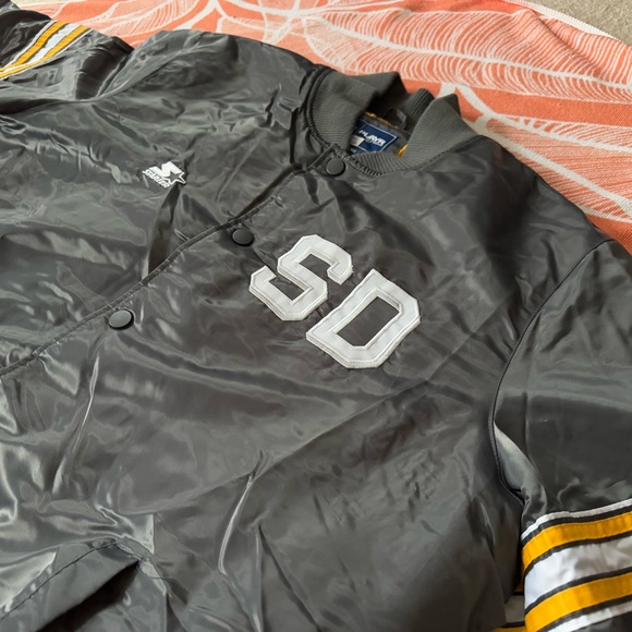 STARTER San Diego Fleet Varsity Bomber Jacket - Picture 5 of 11